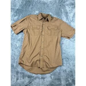 Men’s Lincoln Outfitters Brown Shirt Size M Excellent Condition